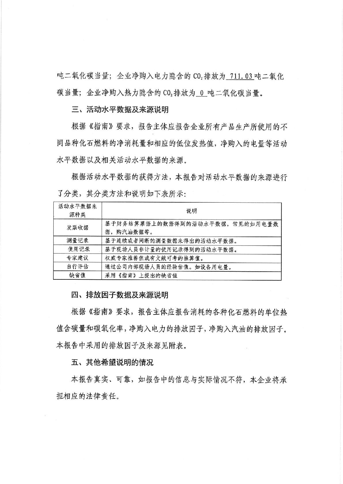 企业温室气体排放报告 盖章-004